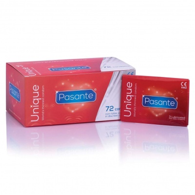 Pasante Unique condooms (72 stuks)