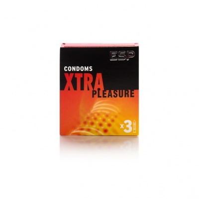 ESP Xtra Pleasure Condooms (3 stuks)