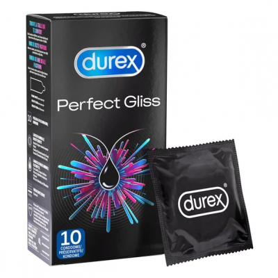Durex Perfect Gliss Condooms (10 stuks)