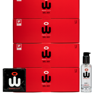 Wingman Condooms (48 stuks + GRATIS glijmiddel)