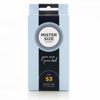 MISTER SIZE M condooms maat 53 — 10 stuks