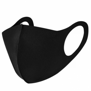 Fashion mask wasbaar mondkapje set van 5 stuks (Zwart)