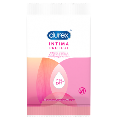 Durex Intima Pakket (Doekjes+gel+glijmiddel+wasmulsie)
