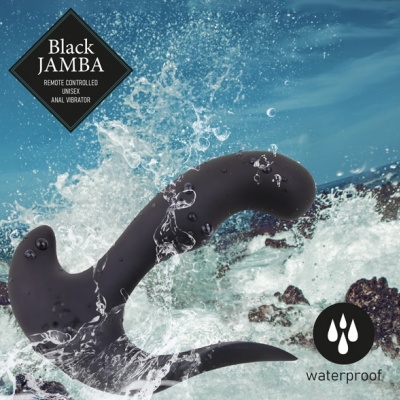 FeelzToys - Black Jamba Anal Vibrator (Zwart)