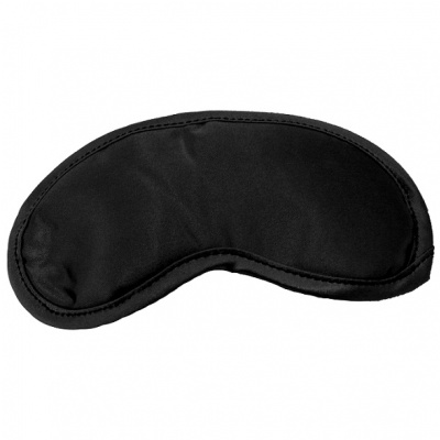 S&M - Satijnen Blinddoek (zwart)
