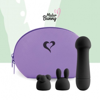 FeelzToys Mister Bunny massage vibrator (zwart)