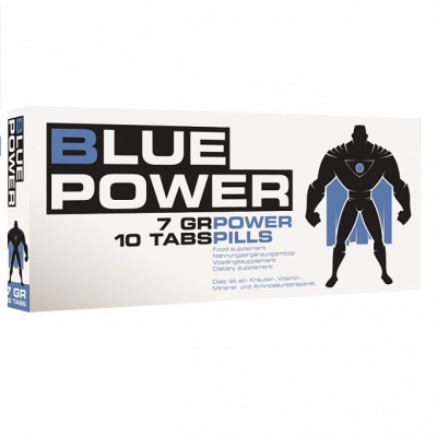 Blue Power Stimulerende Tabletten voor Hoger Potentie Mannen (10 stuks)
