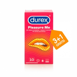 Durex Pleasure Me Condooms (3+1 GRATIS)