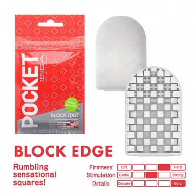 Tenga Pocket Stroker (Block Edge)
