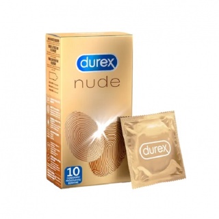 Durex Nude Condooms Extra Dun huid-op-huid gevoel (latex) (10 stuks)