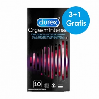 Durex Orgasm' Intense Condooms (30st + 10st GRATIS)