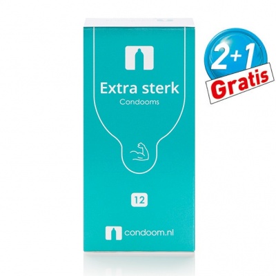 Condoom.nl Extra Sterk Condooms (2x 12st + 12 Gratis)