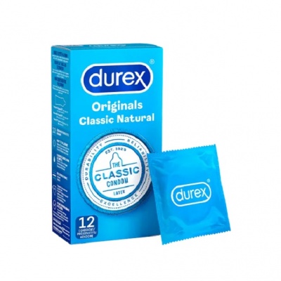 Durex Originals Classic Natural condooms (48st. + 12st. GRATIS)