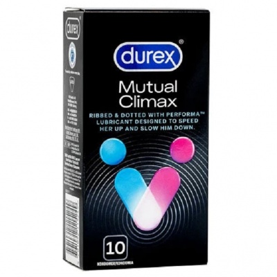 Durex Mutual Climax Condooms (40st + 10st GRATIS)