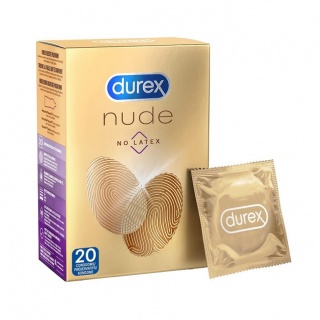 Durex Nude - Latexvrij Condooms voor huid-op-huid gevoel (80st + 20st GRATIS)