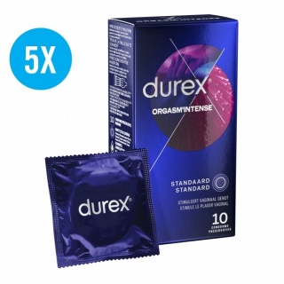 Durex Orgasm' Intense Condooms (40st + 10st GRATIS)
