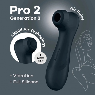 Satisfyer Pro 2 Generation 3 (zwart)