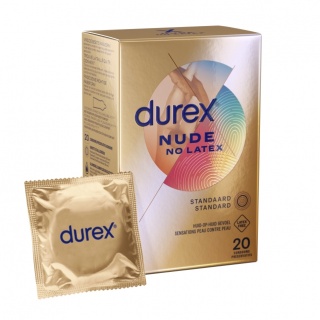 Durex Nude - Latexvrij Condooms voor huid-op-huid gevoel (20 stuks)