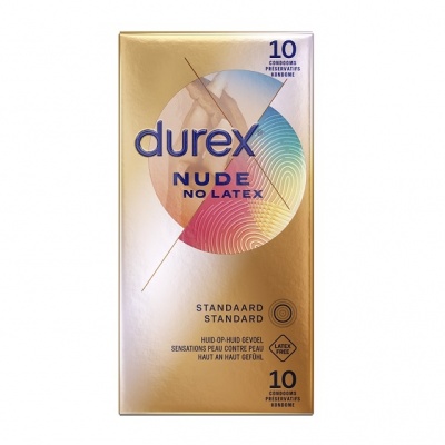 Durex Nude - Latexvrij Condooms voor huid-op-huid gevoel (10 stuks)