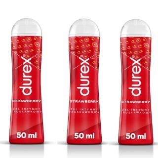 Durex Strawberry &mdash; 3x50ml