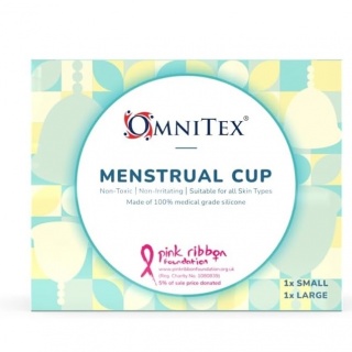 Omnitex Menstruatiecups (2 stuks S + L)