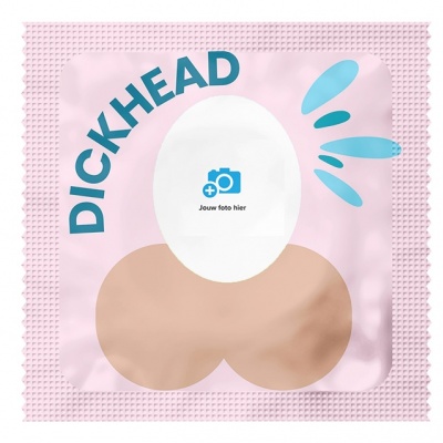 Foto condoom: Dick Head (12 stuks)