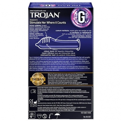 Trojan G-Spot condooms (10 stuks)