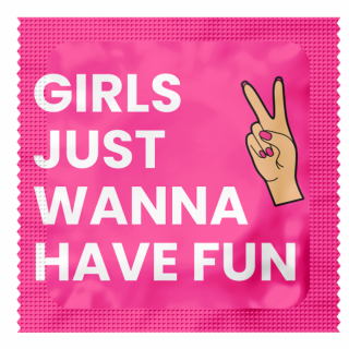 Roze foto condooms (Girls just wanna have fun)