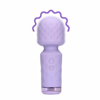 Loveline Mini Wand Vibrator (Paars)