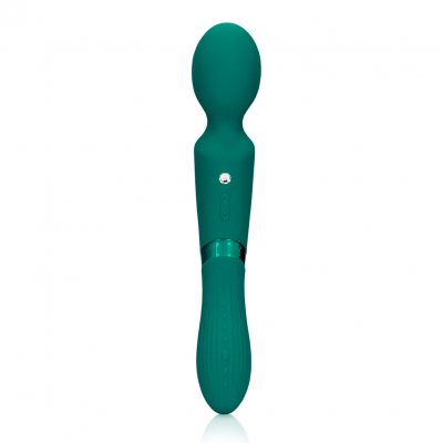 Loveline Dubbelzijdige Vibrerende Wand Vibrator (mos groen)