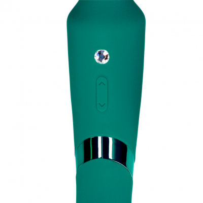 Loveline Dubbelzijdige Vibrerende Wand Vibrator (mos groen)