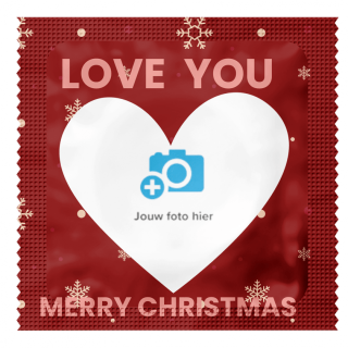 Foto Condoom: Kerst Love You  &mdash; 12 stuks
