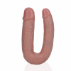 RealRock U-vormige dubbele dildo Ø 3.2cm, 12.7cm