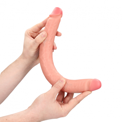 RealRock Extra Lange Dubbele Dildo huidskleur (Ø 3.8cm, 36cm)