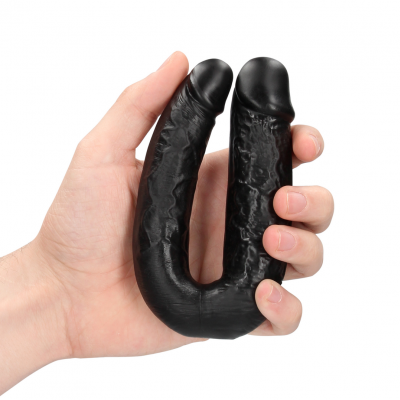 RealRock U-vormige dubbele dildo Ø 3.2cm, 12.7cm (Huidskleur )