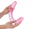 RealRock Realistische Dubbele Dildo Roze genot