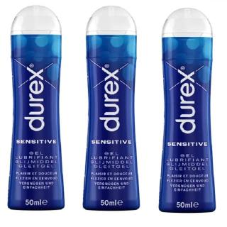 Durex Sensitive glijmiddel &mdash; 3x 50ml