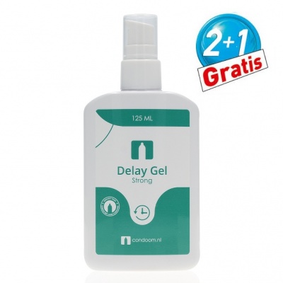 Condoom.nl Delay Gel Strong (2x 125ml +125ml Gratis)