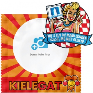 Foto condoom: Carnaval - Kielegat + GRATIS EMBLEEM (12 stuks)