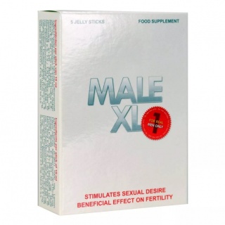Male XL Jelly Sticks – Voor een Krachtige Boost in de Slaapkamer — 5x 10ml