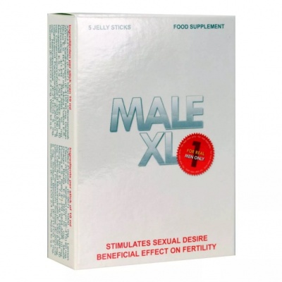 Male XL Jelly Sticks – Voor een Krachtige Boost in de Slaapkamer (5x 10ml)