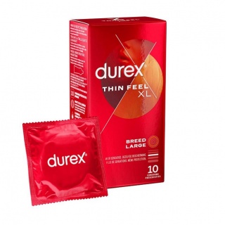 Durex Thin Feel XL Condooms 60mm — 10 stuks