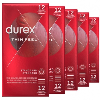Durex Thin Feel condooms — 48st + 12st GRATIS