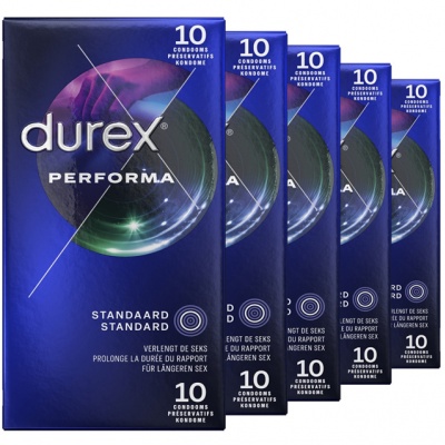 Durex Performa Condooms (40st + 10st GRATIS)