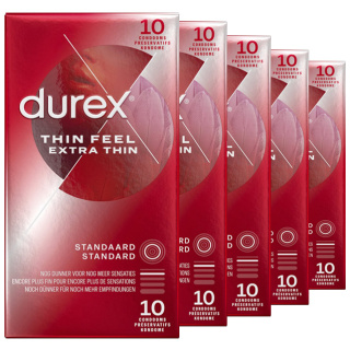 Durex Thin Feel Extra Thin — 40st + 10st GRATIS