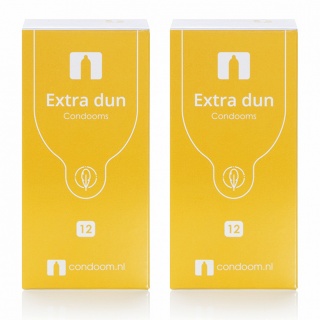 Condoom.nl Extra Dun Condooms — 1+1 Gratis