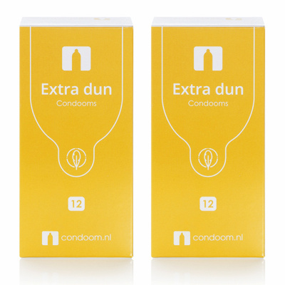 Condoom.nl Extra Dun Condooms (1+1 Gratis)