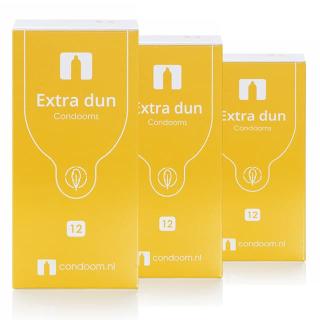 Condoom.nl Extra Dun Condooms — 2x 12st + 12 Gratis