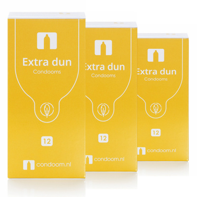 Condoom.nl Extra Dun Condooms (2x 12st + 12 Gratis)