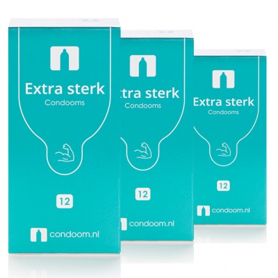 Condoom.nl Extra Sterk Condooms (2x 12st + 12 Gratis)